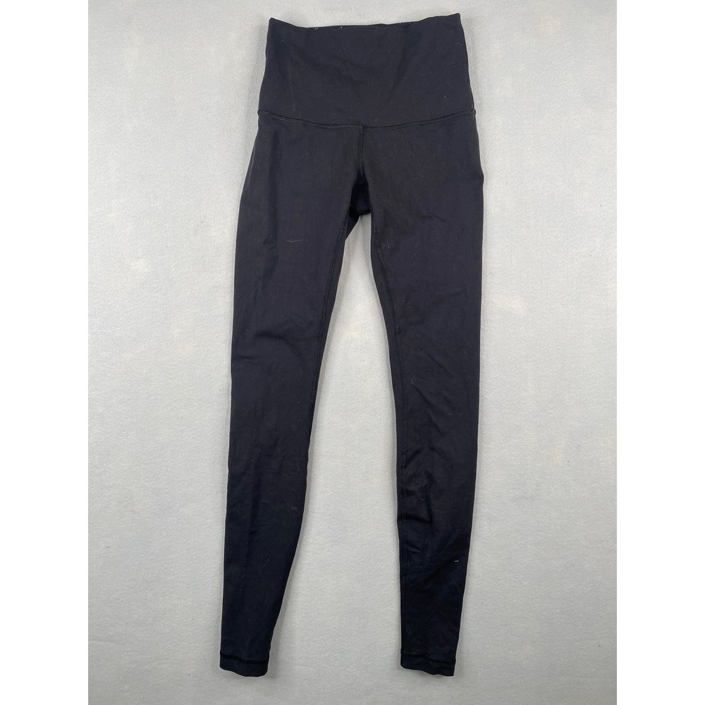 Lululemon Align High-Rise Leggings Black Size 4 Nulu Yoga Pants - Picture 1 of 8